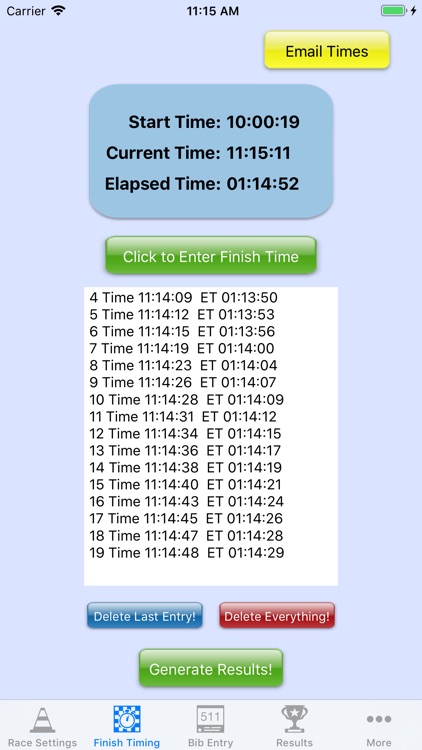 RaceTiming screenshot-3
