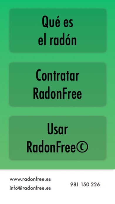 RadonFree screenshot 2