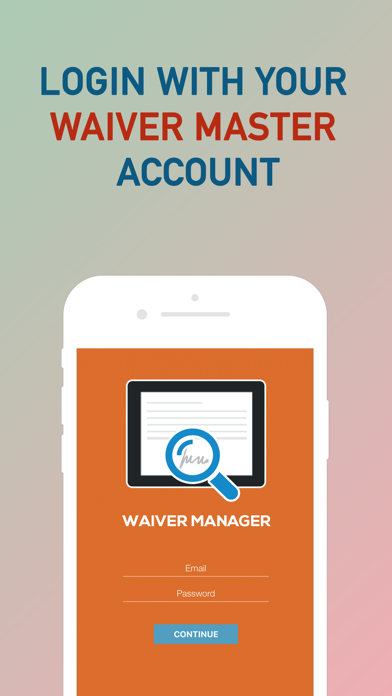 How to cancel & delete Waiver Manager Paperless Kiosk from iphone & ipad 1