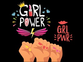 Downloads Girl Power Stickers for iMessage