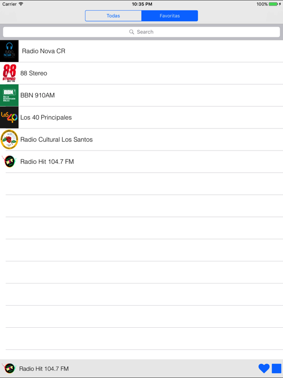 Screenshot #5 pour Radio Costa Rica