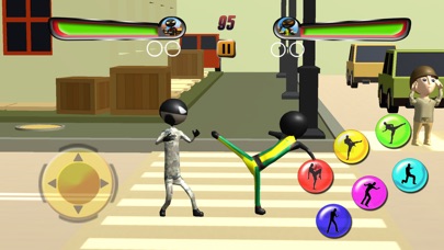 Stickman ninja fighting 2017 screenshot 2