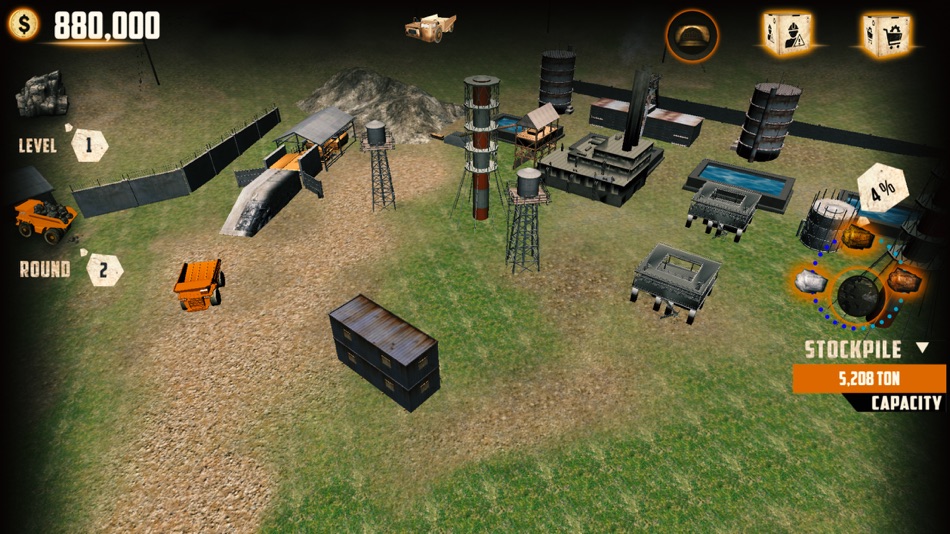 #2. Mining Sims (iOS) Podle: Anthony Ross