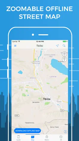 Game screenshot Tbilisi Travel Guide with Offline Street Map hack