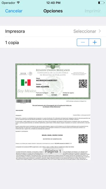 CurpBot - Descarga tu CURP screenshot 5 of 5