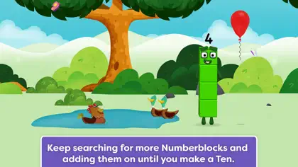 Screenshot 6 di 6 di Numberblocks: Hide and Seek