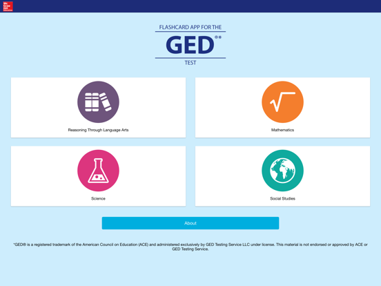 Screenshot #4 pour MHE Flashcard App for the GED®
