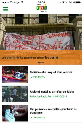 Game screenshot Radio Peyi Guyane apk