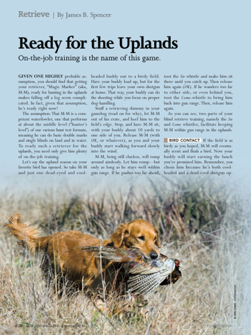 Gun Dog Magazine - náhled