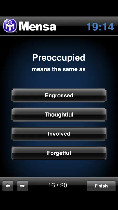 Mensa Brain Test screenshot 2 of 5