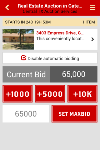Central Texas Auction Services screenshot 3