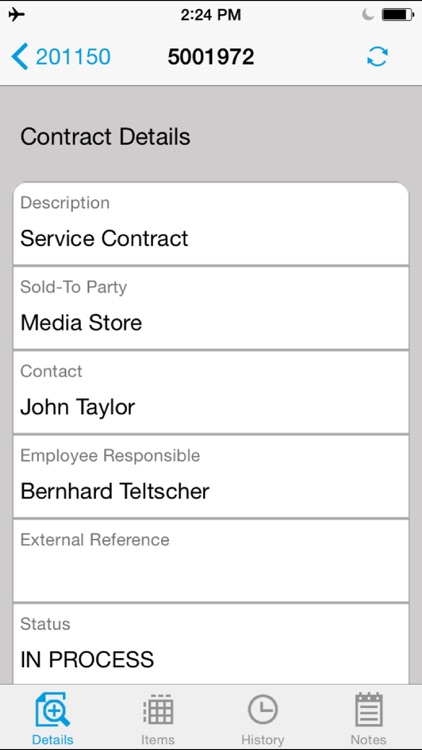 SAP CRM Service Manager