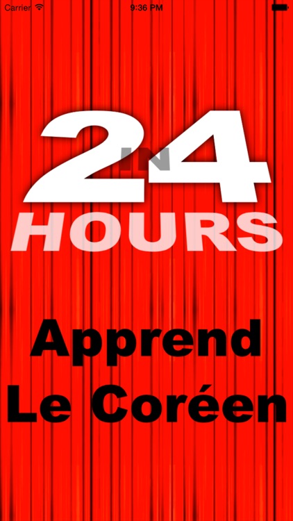 En 24 Heures le coréen