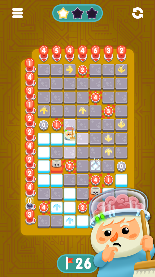 #5. Minesweeper Genius (iOS) 由: Mother Gaia Studio