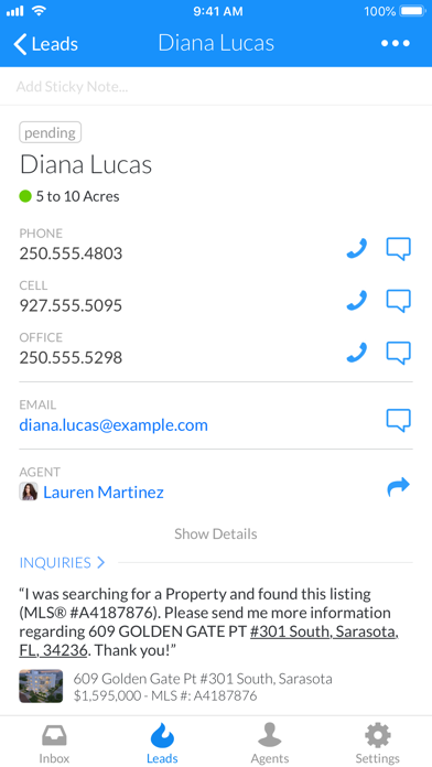 Screenshot #3 pour REW Leads
