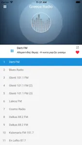 Greece Radio Station: Greek FM screenshot #2 for iPhone