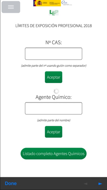 Límites de exposición