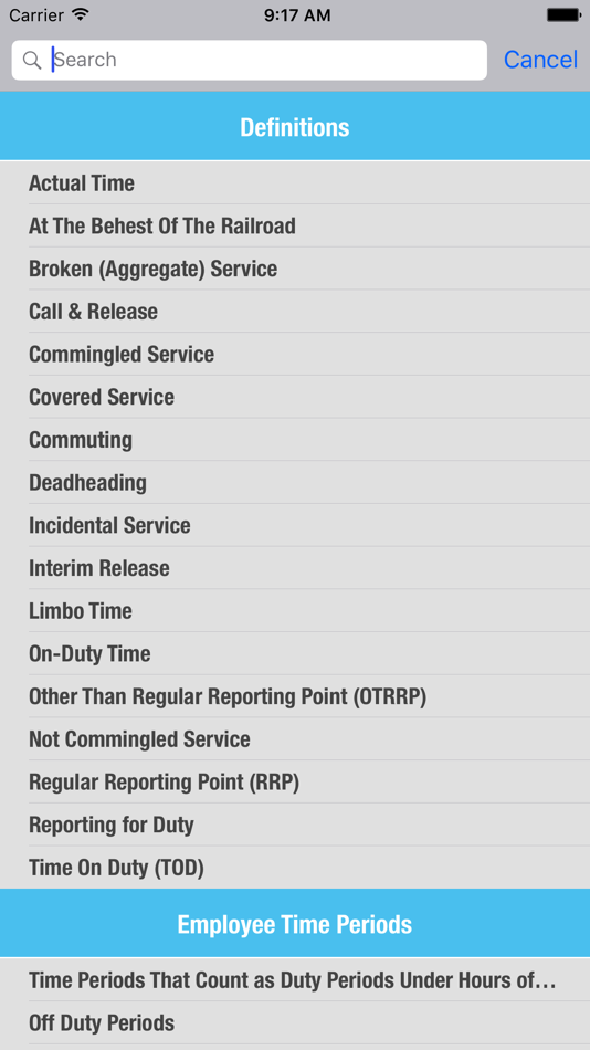 #3. HOS Manual (iOS) 由: Federal Railroad Administration