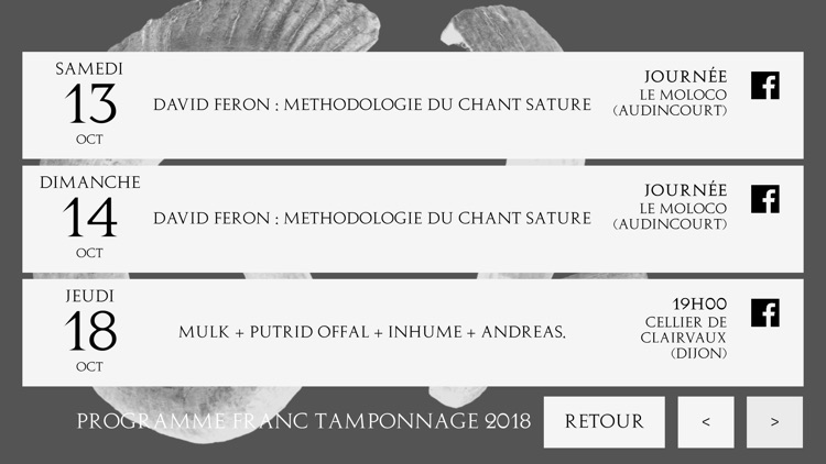 Un mois de Franc-Tamponnage