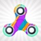 Relieve stress and anxiety by spinning Fidget Spinner Simulator 2