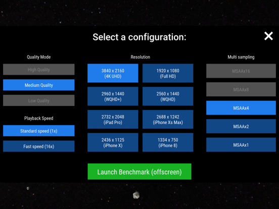 Screenshot #5 pour Orbital Flight Benchmark