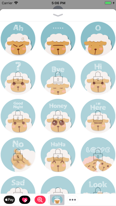Screenshot #7 for Woolly Sheep Animated Stickers