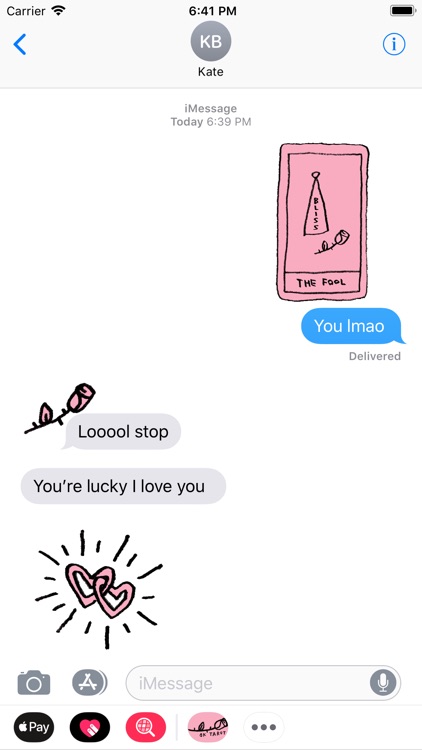 OK Tarot Stickers