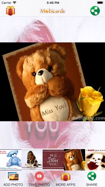 Miss You eCard & Greeting