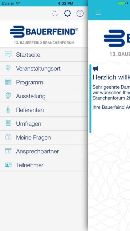 Bauerfeind Event-App