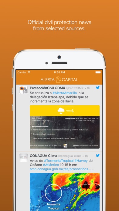 Capital Alert Screenshot
