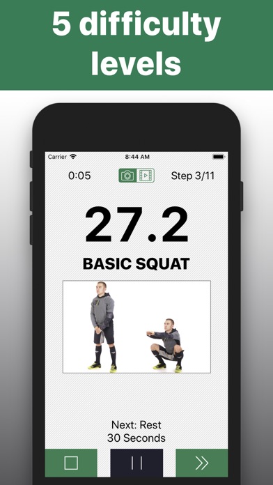 Screenshot #3 pour Leg workout HIIT training wod