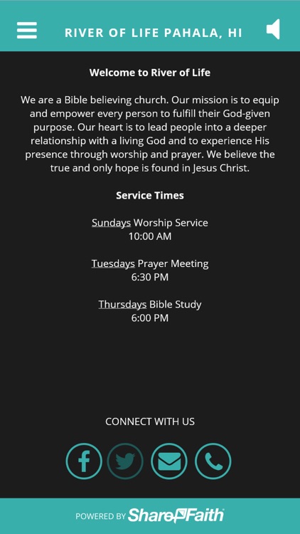 River of Life Pahala, HI