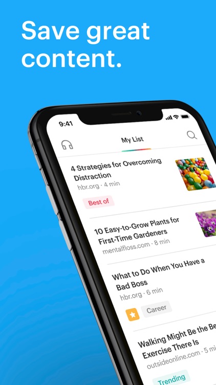 Pocket: Save. Read. Grow.