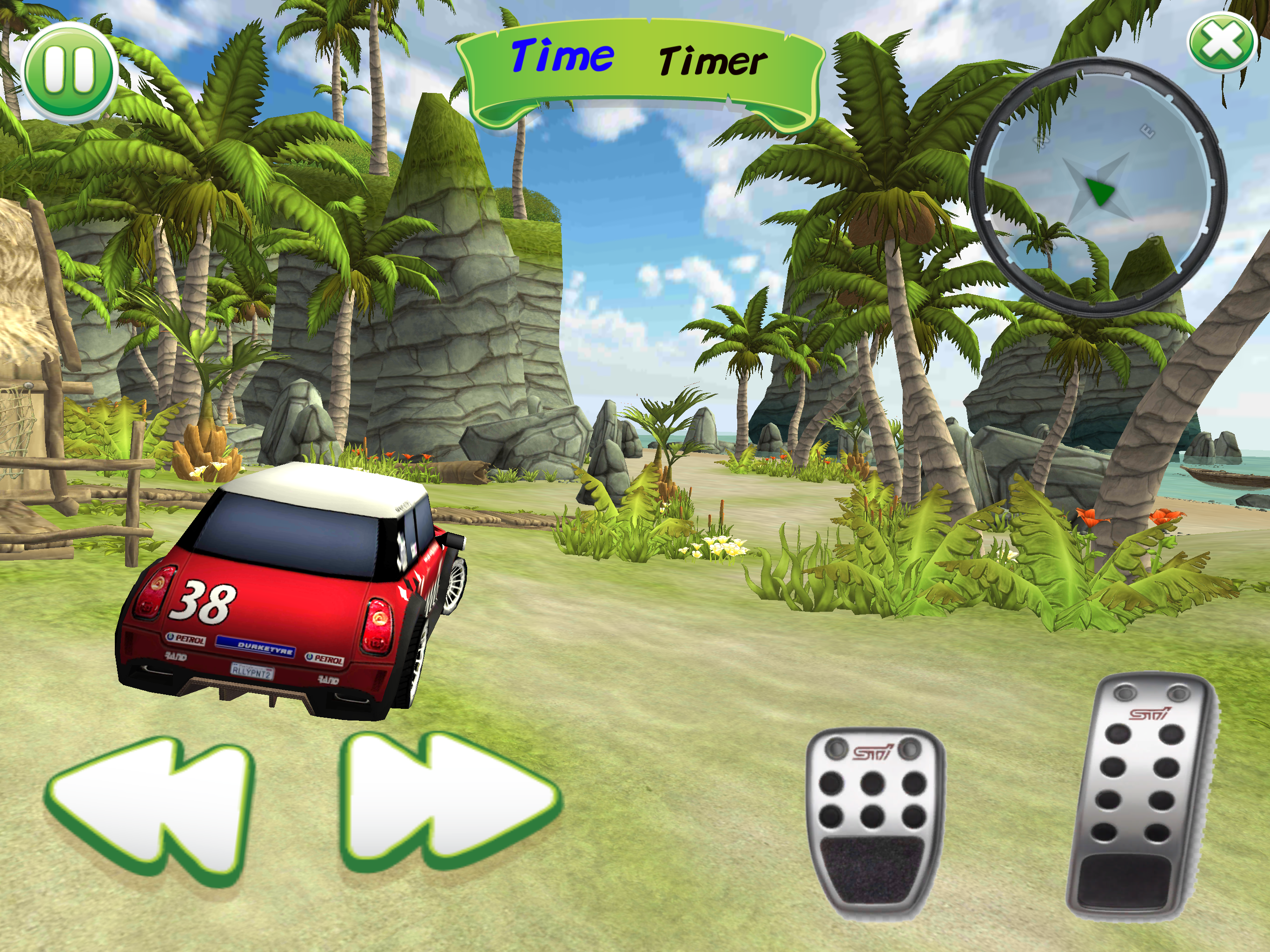 Water surfer car 3D simulator