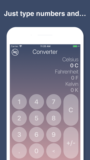 Temperature Converter°
