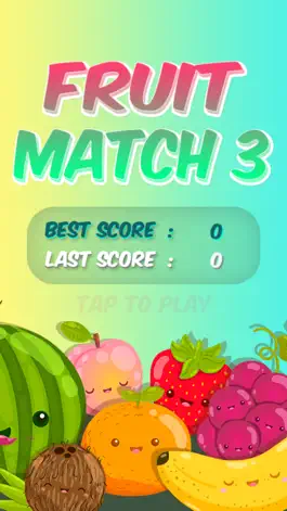 Game screenshot Fruit Match 3 - Puzzle Game mod apk