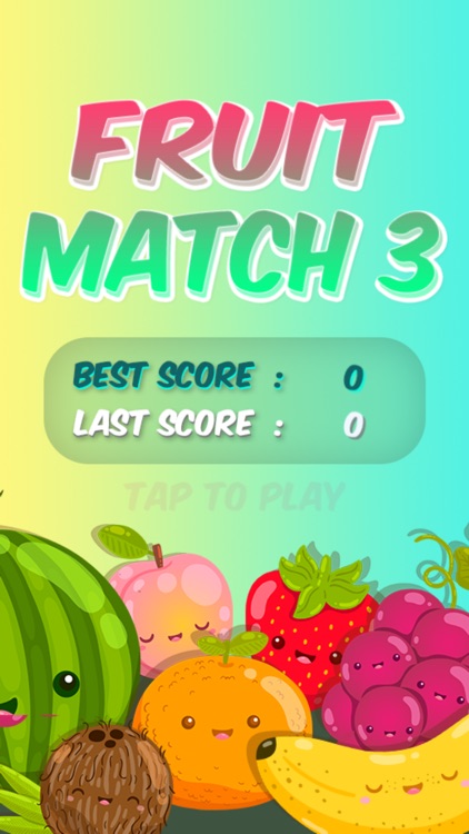 Fruit Match 3 - Puzzle Game