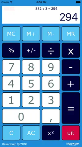 Game screenshot Rekenmachine Muiswerk apk