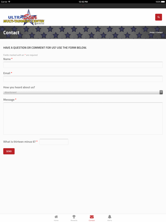 UltraStar Ak-Chin iPad screenshot 5 - Entertainment app