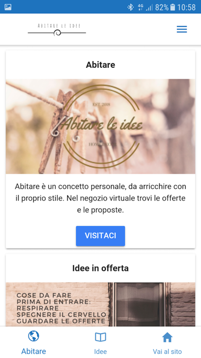 Abitare le Idee app screenshot