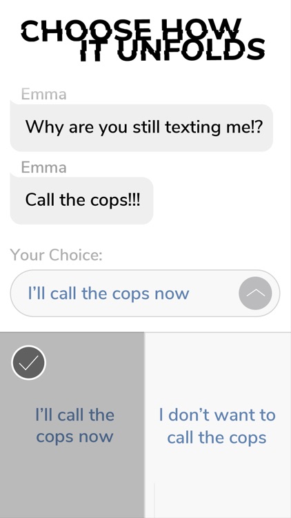 Cliffhanger - Chat Stories screenshot-0