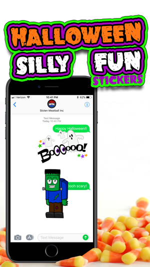 Halloween Silly Fun Stickers(圖1)-速報App