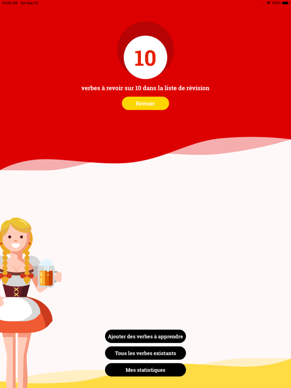 Screenshot #4 pour Verbes irréguliers - Allemand