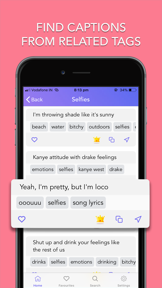 Daily Quotes & Captions for IG screenshot