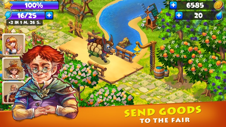 Farmdale - Magical world family farm screenshot-1