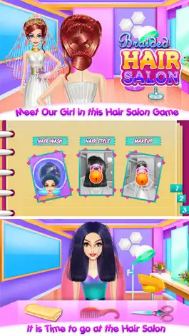 Game screenshot Braided Hair Salon mod apk