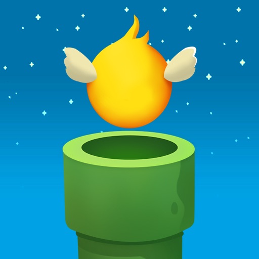 Flappy Ball-Original 3D Wings iOS App