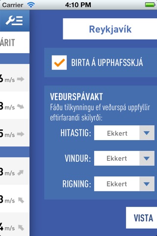 Veður screenshot 4