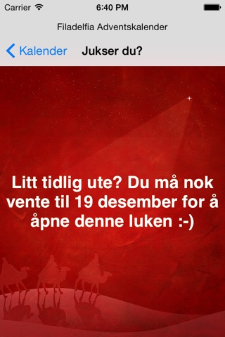 Julekalender screenshot 3