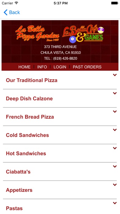 La Bella Pizza Garden screenshot 4